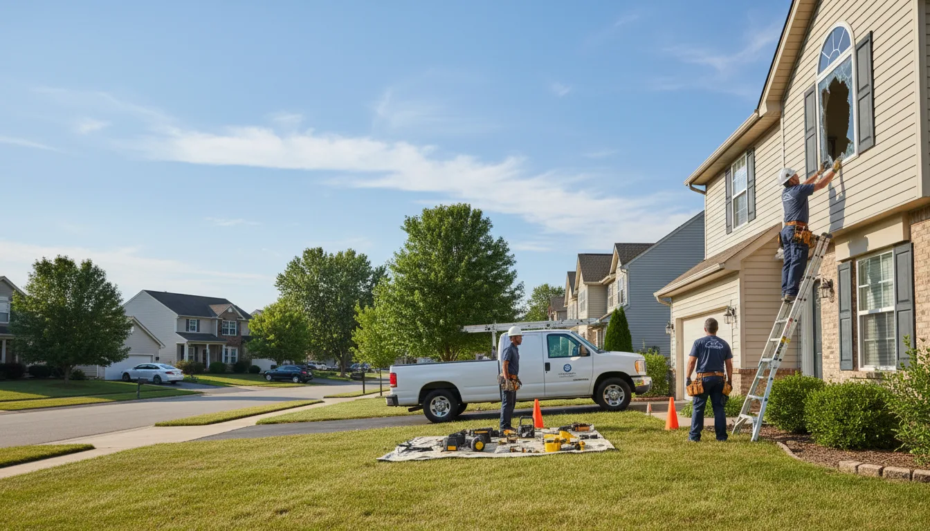 Expert window installer providing residential service in Novice, TX